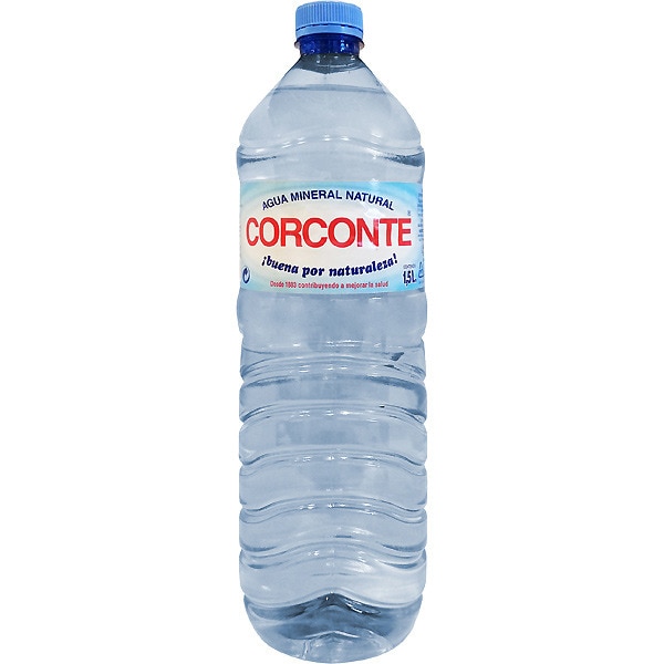bebidas AGUA MINERAL DE CORCONTE 1,5L