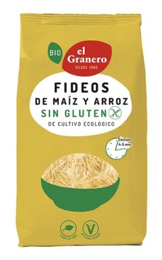 arroz y pasta FIDEOS DE MAIZ Y ARROZ S/G BIO 500G