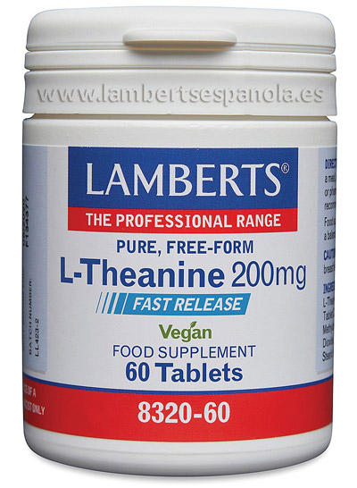 aminoácidos L-TEANINA 200MG 60TABL