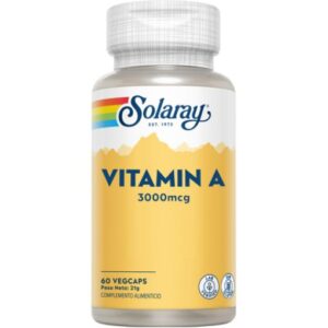 vitaminas VITAMINA A 3000MCG 60 CAP VEG