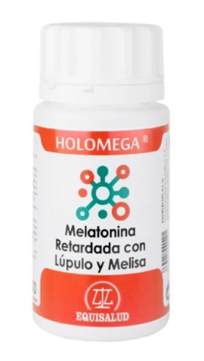 sistema nervioso HOLOMEGA MELATONINA RETARDA CON LUPULO Y MELISA 50CAP
