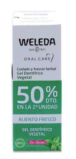 higiene bucal DUPLO PASTA VEGETAL BIO 2ªUD 50% DTO