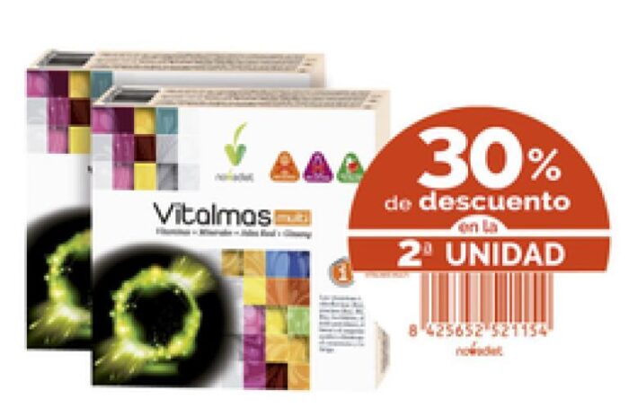 vitaminas PACK VITALMAS MULTI 2X60 CAPS