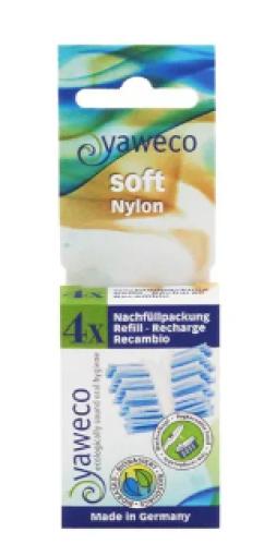 higiene bucal RECAMBIO CABEZALES CEPILLO NYLON SUAVE 4UDS