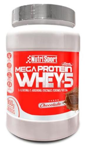 MEGA PROTEIN 5 WHEY CHOCOLATE 900GR