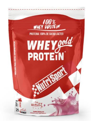 WHEY GOLD PROTEIN SABOR FRESA 500GRS