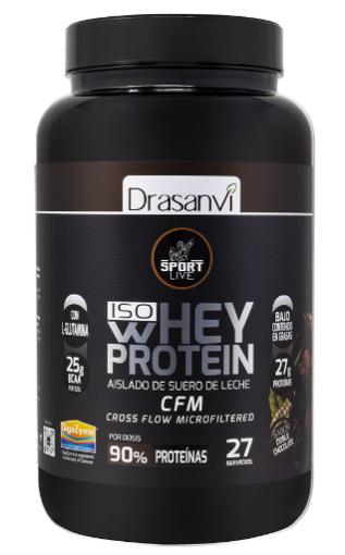 deporte WHEY PROTEIN AISLADO DOBLE CHOCOLATE 800G SPORT LIVE