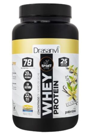 deporte WHEY PROTEIN CONCENTRADA VAINILLA 750G SPORT LIVE DRASANVI