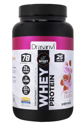 deporte WHEY PROTEIN CONCENTRADA YOGUR FRESA 750G SPORT LIVE DRASANVI