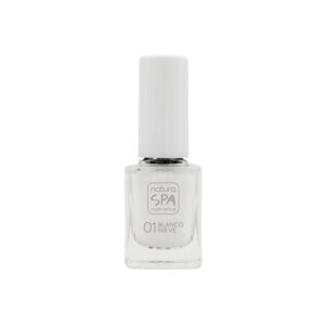 línea corporal ESMALTE UÑAS 01 BLANCO NIEVE