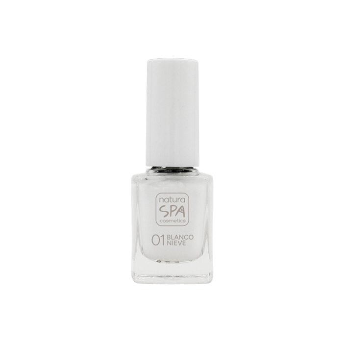 línea corporal ESMALTE UÑAS 01 BLANCO NIEVE