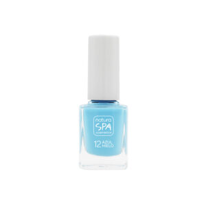 línea corporal ESMALTE UÑAS 12 AZUL HIELO