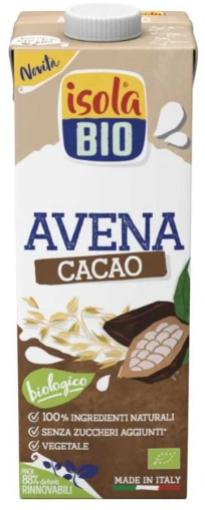 bebidas BEBIDA DE AVENA CACAO SIN AZUCARES AÑADIDOS BIO 1L