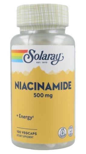 vitaminas NIACINAMIDE 500MG 100 CAP VEG