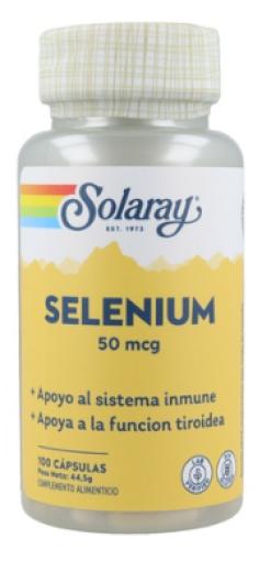 minerales SELENIUM 50MCG 100CAPS