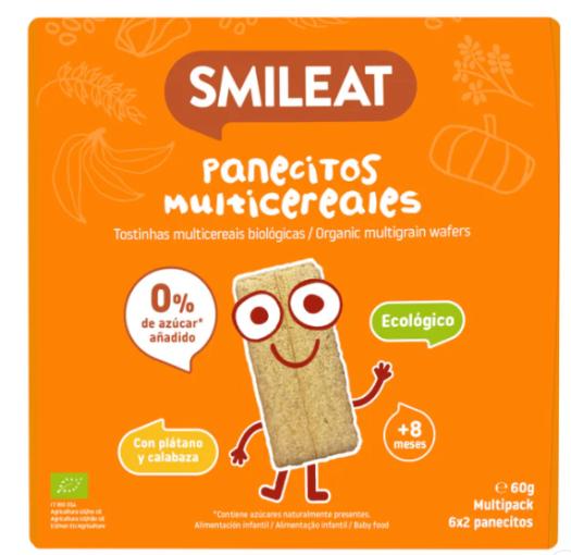 celiacos- PANECITOS MULTICEREALES DE PLATANO Y CALABAZA 60G