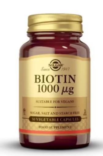 antioxidantes BIOTINA 1000UG 50 CAP VEG