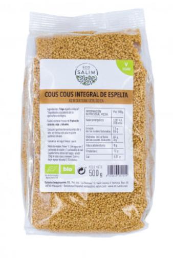 granos y semillas COUS COUS INTEGRAL DE ESPELTA ECO 500G