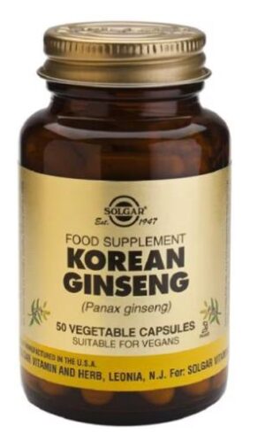 jaleas y energeticos GINSENG COREANO 50 CAP VEG