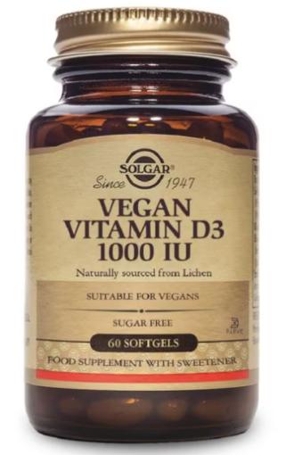 sistema inmunológico VITAMINA D3 1000IU 60VCAPS VEGAN