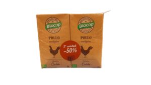 sales, condimentos y salsas CALDO POLLO AUTENTICO DUOPACK PROMO BIOCOP 2 L