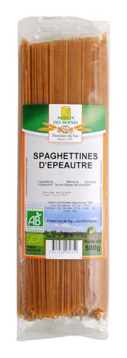 arroz y pasta ESPAGUETI DE ESPELTA SEMI-INTEGRAL BIO 500G