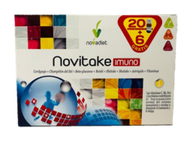 NOVITAKE IMUNO 20 VIALES + 6 GRATIS