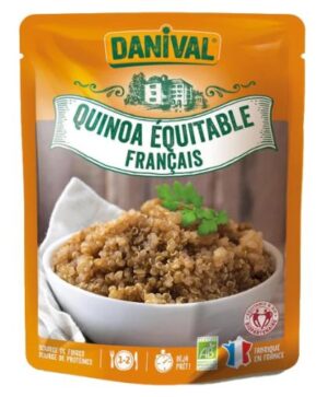 granos y semillas QUINOA FRANCESA EXPRESS COCIDA BIO 250G