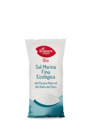 sales, condimentos y salsas SAL MARINA FINA BIO, 1 Kg