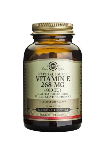 antioxidantes VITAMINA E 400 UI 268MG 50 CAPS VEG