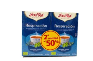 plantas en filtro YOGI TEA RESPIRACION 2ªUD AL 50% 17X2 BOLSITAS