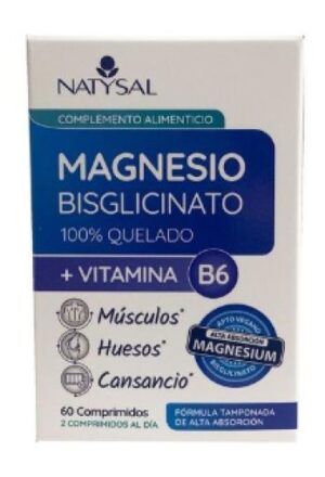 MAGNESIO +VITAMINA B6 60 COMPRIMIDOS