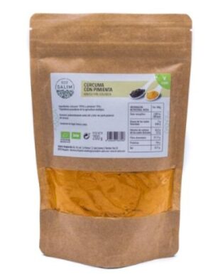 sales, condimentos y salsas CURCUMA Y PIMIENTA 200 GR