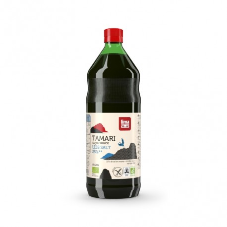 aceites y vinagres TAMARI 25% MENOS SAL 1L BIO