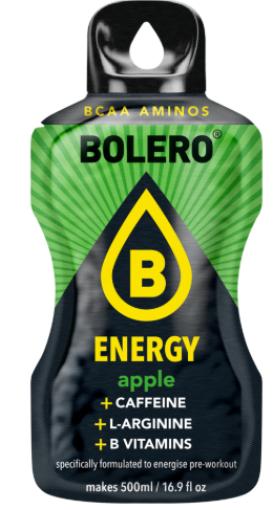bebidas solubles BOLERO ENERGY APPLE 14G
