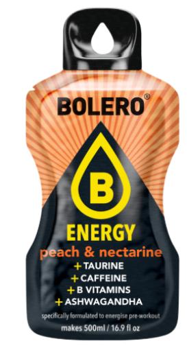 bebidas solubles BOLERO ENERGY PEACH & NECTARINE 14G