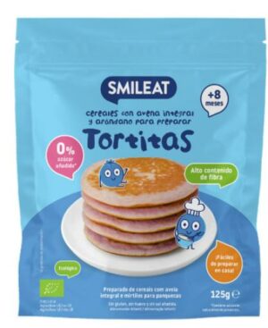 alim infantil MIX TORTITAS AVENA INTEGRAL Y ARANDANOS BIO 125G