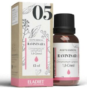 esencias de plantas ACEITE ESENCIAL RAVINTSARA 05 BIO 15ML