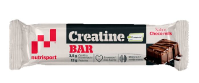 Barrita NutriSport Creatine Bar Choco Leche con creatina Creapure y proteína