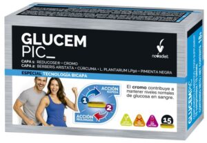 Glucempic 15 comprimidos – complemento para el control de la glucosa
