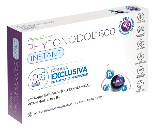 sistema nervioso PHYTONODOL 600 INSTANT 12 PASTILLAS BLANDAS
