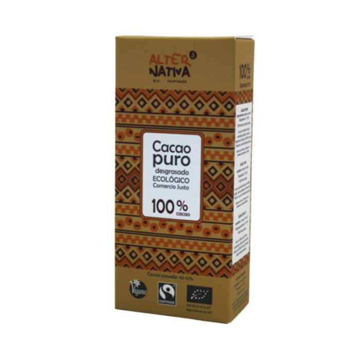 repostería y chocolates CACAO DESGRASADO POLVO 150GRS BIO