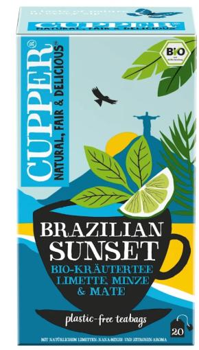 plantas en filtro INFUSION BRAZIL BIO 20 FILTROS