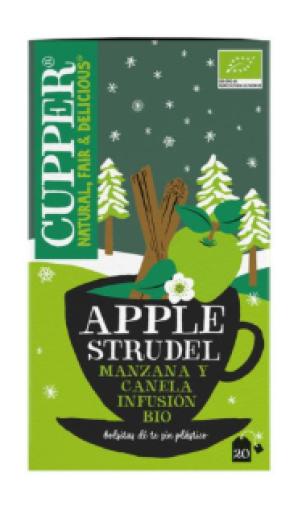 plantas en filtro INFUSION MANZANA Y CANELA BIO 20 BOLSAS