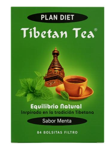 plantas en filtro TIBETAN TEA MENTA 84 BOLSAS