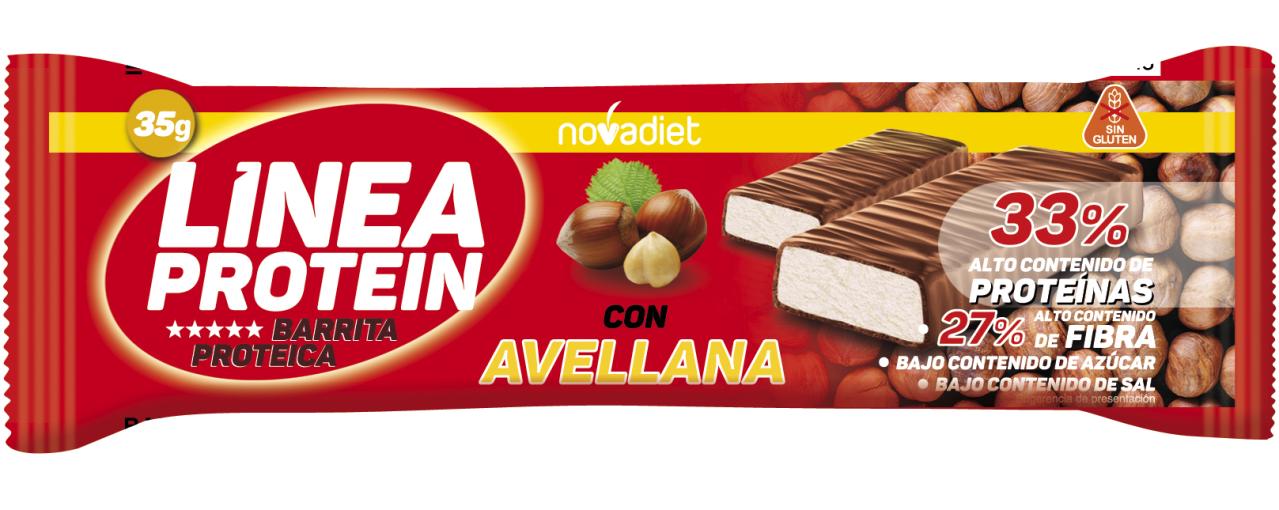 deporte BARRITA PROTEICA AVELLANA 35G