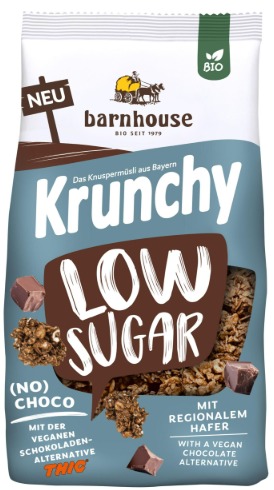 copos, mueslis y salvados MUESLI KRUNCHY (NO) CHOCO BAJO AZUCAR BIO 375G