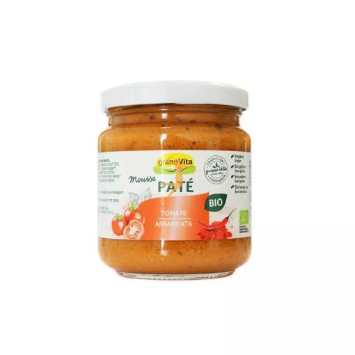 patés y carnes vegetales PATE TOMATE PICANTE BIO 175 grs