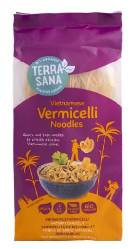 arroz y pasta FIDEOS VIETNAMITAS DE ARROZ INTEGRAL VERMICELL BIO 250GR