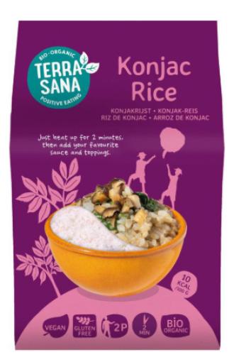 arroz y pasta KONJAC RICE BIO VEGAN 330G